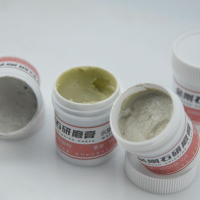 Experimento de Análise Metalográfica Pasta Abrasiva Diamante para Lapar Carbono de Tungstênio