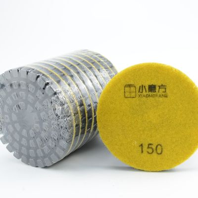 Pedaço de polir piso de diamante seco Metal Nest Pacote Peso bruto 0,740kg Pode personalizar