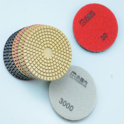 50-3000 Grit Pads de lixação de polimento de diamantes para granito, betão, mármore Xiaomofang