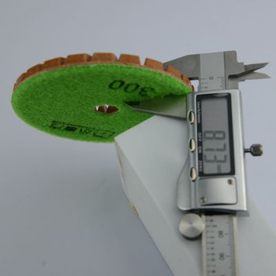 Pad de polimento de resina úmida de diamante de 100 mm para granito e mármore Xiaomofang Pagamento completo