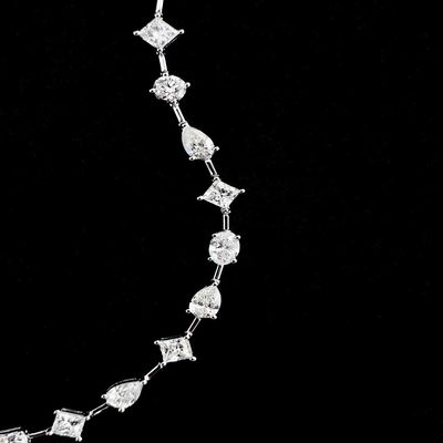 14K Brilliance Lab Homem adulto fez pulseiras de diamante