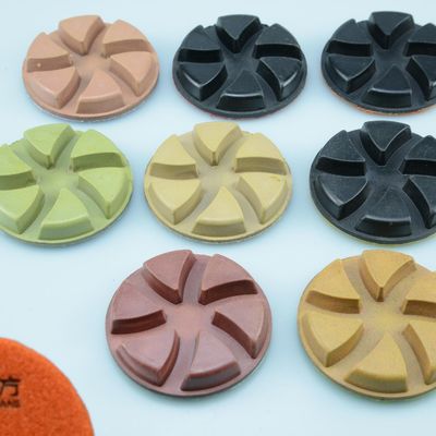 Xr Pads de polimento de diamantes para acabamento profissional de superfícies de moagem por água de mármore
