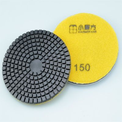 Pads de polimento de diamante de 7 passos de mármore de pedra e granito 50-3000 Grit Design durável e de taça