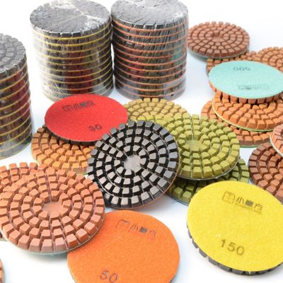 XINRUI-PAD Pads de polimento de diamantes 50-3000 Grit para moagem/poluição seca/moída de concreto