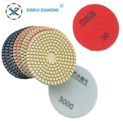 Pad de polimento de diamante Xinrui para polir pisos de cimento Não mais desperdiçando tempo e dinheiro
